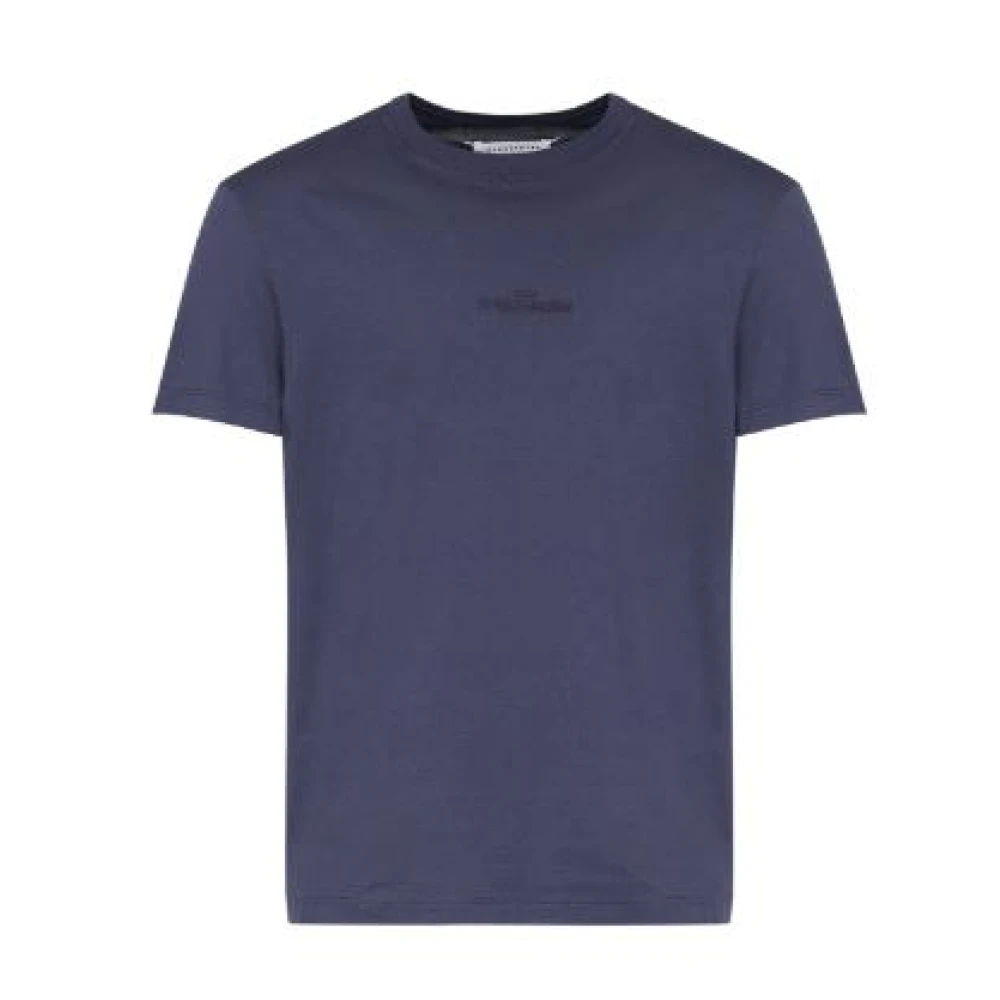 Maison Margiela Snygga T-shirts och Polos Blue, Herr