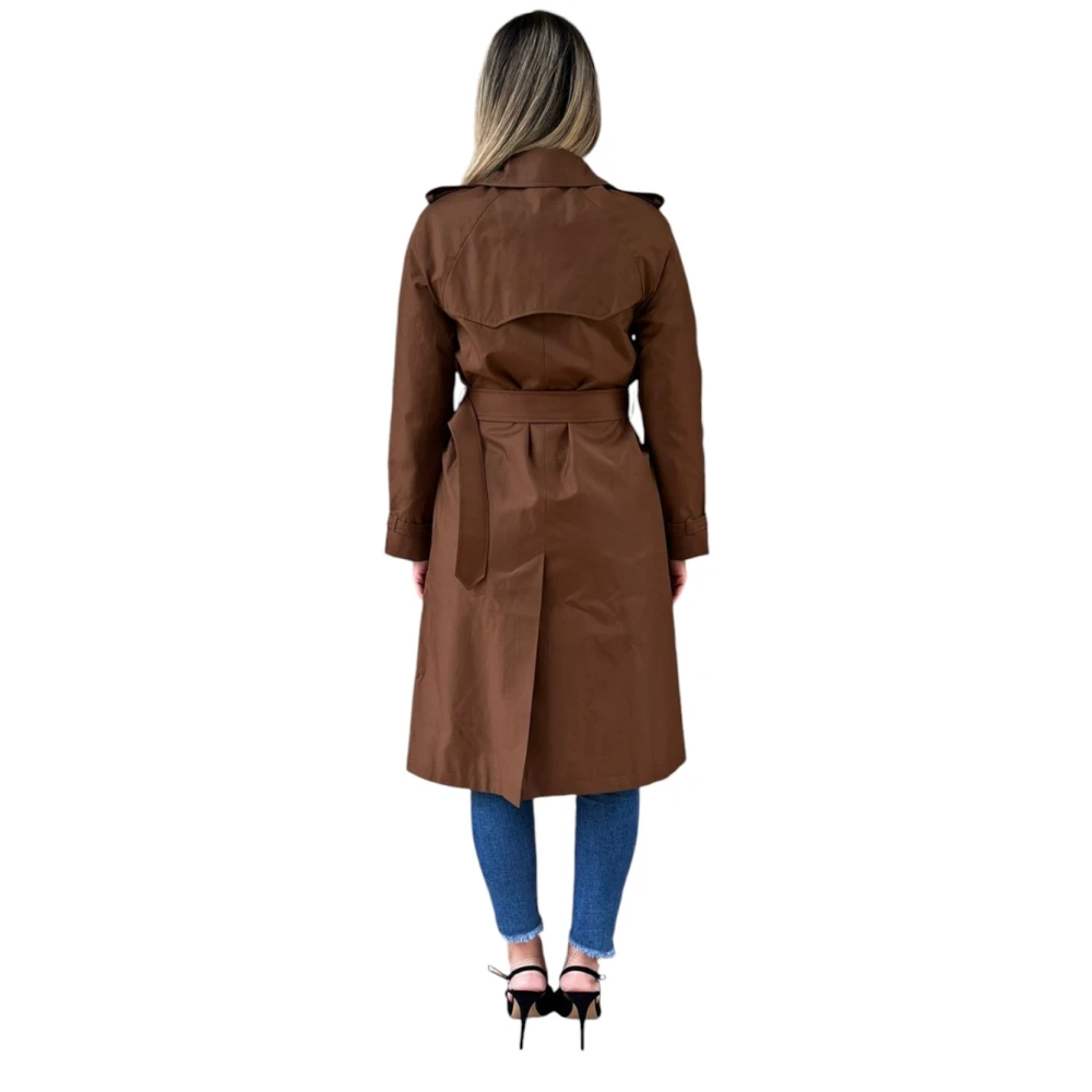 Ralph Lauren Trench Brown Dames
