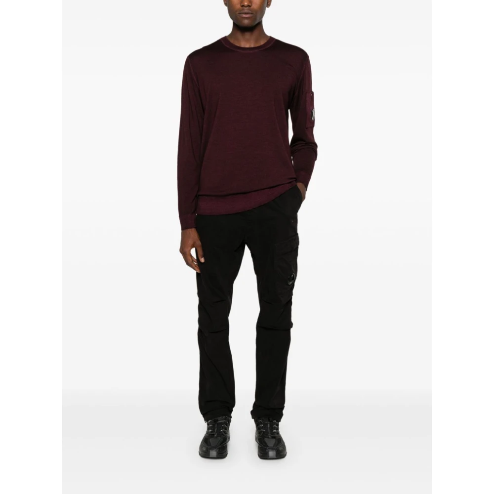 C.P. Company Zwarte Slim Fit Broek Black Heren