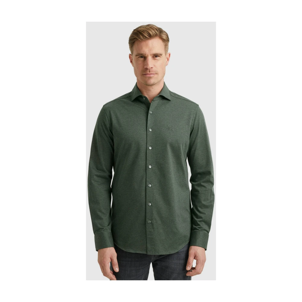 Vanguard Veelzijdig Jersey Lange Mouw Shirt Green Heren