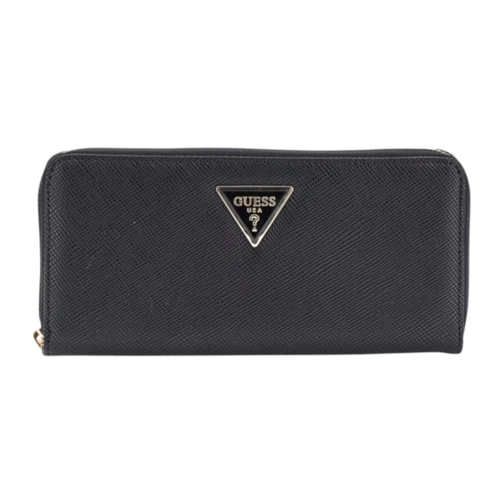 Guess Donna Nero Maxi Wallet Laurel - Immagine 8