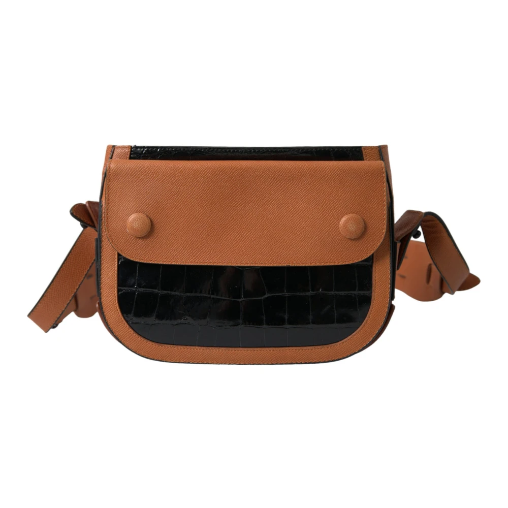 Balenciaga Women's Luxury Crocodile Leather Camera Bag
