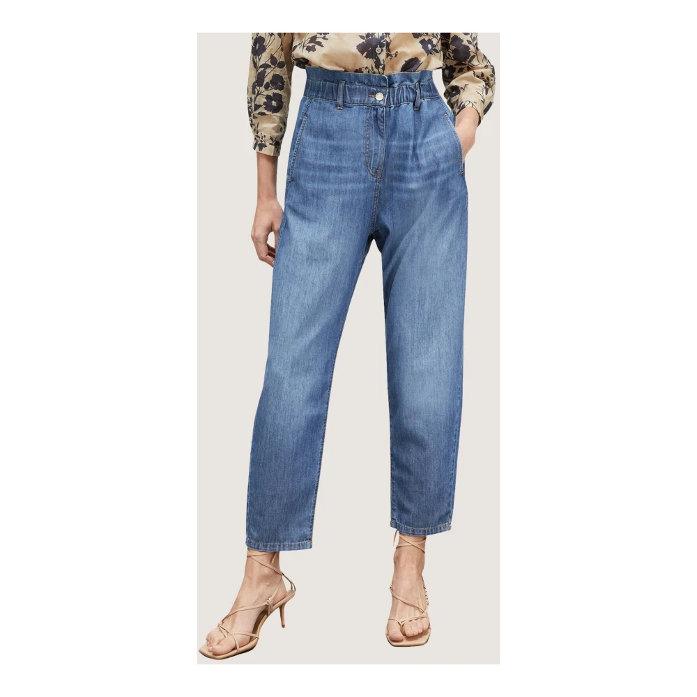 Motivi Baggy Jeans medium blauwe wassing Blue Dames