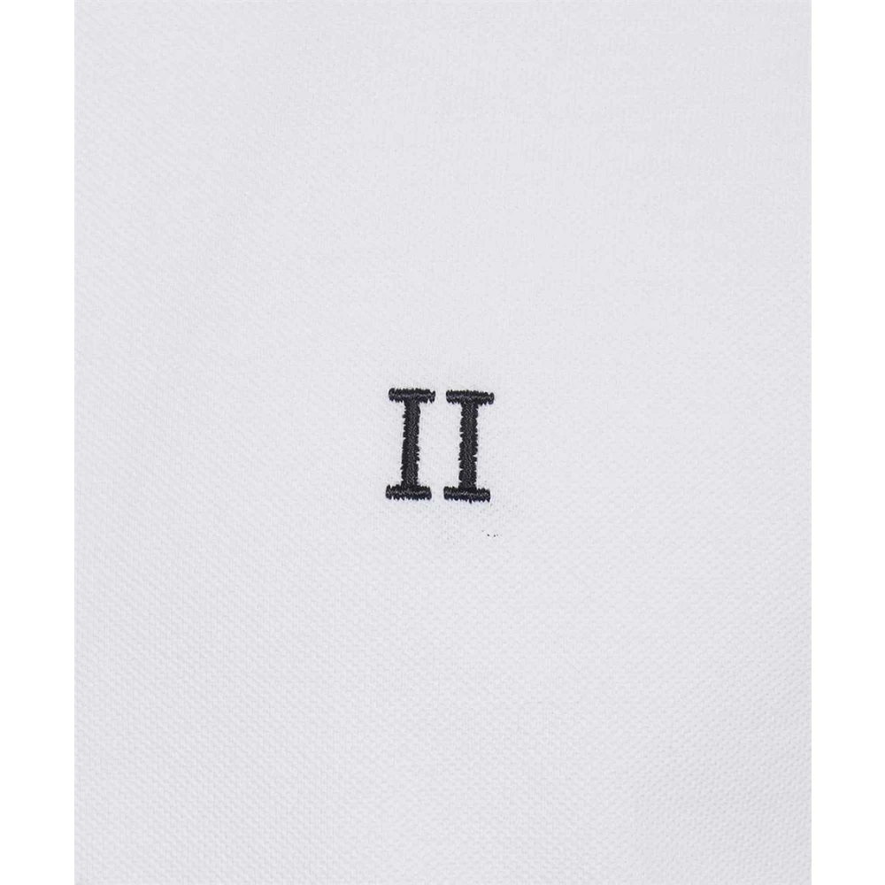 Les Deux Katoenen Crew-Neck T-Shirt White Heren