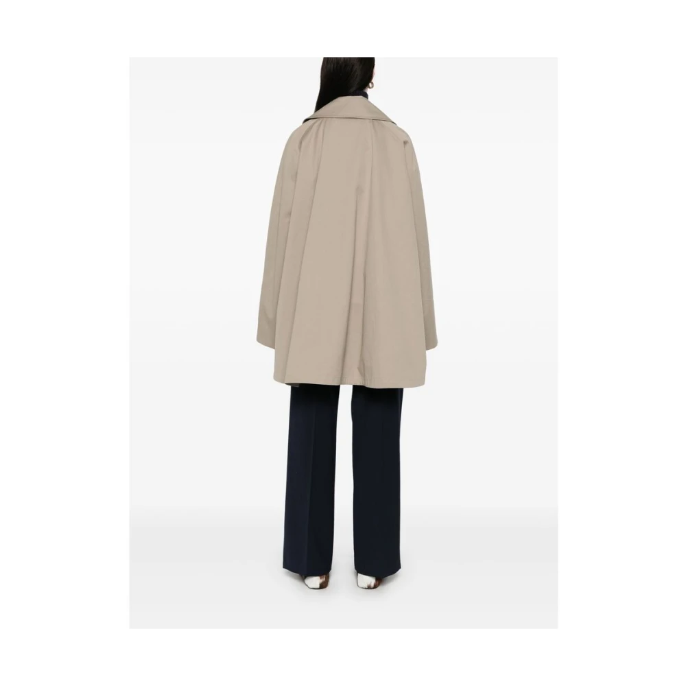 Remain Birger Christensen Beige Knopenjas met Zakken Beige Dames