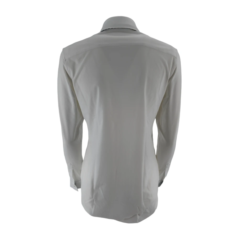Xacus Witte Actieve Stof Damesoverhemd White Dames
