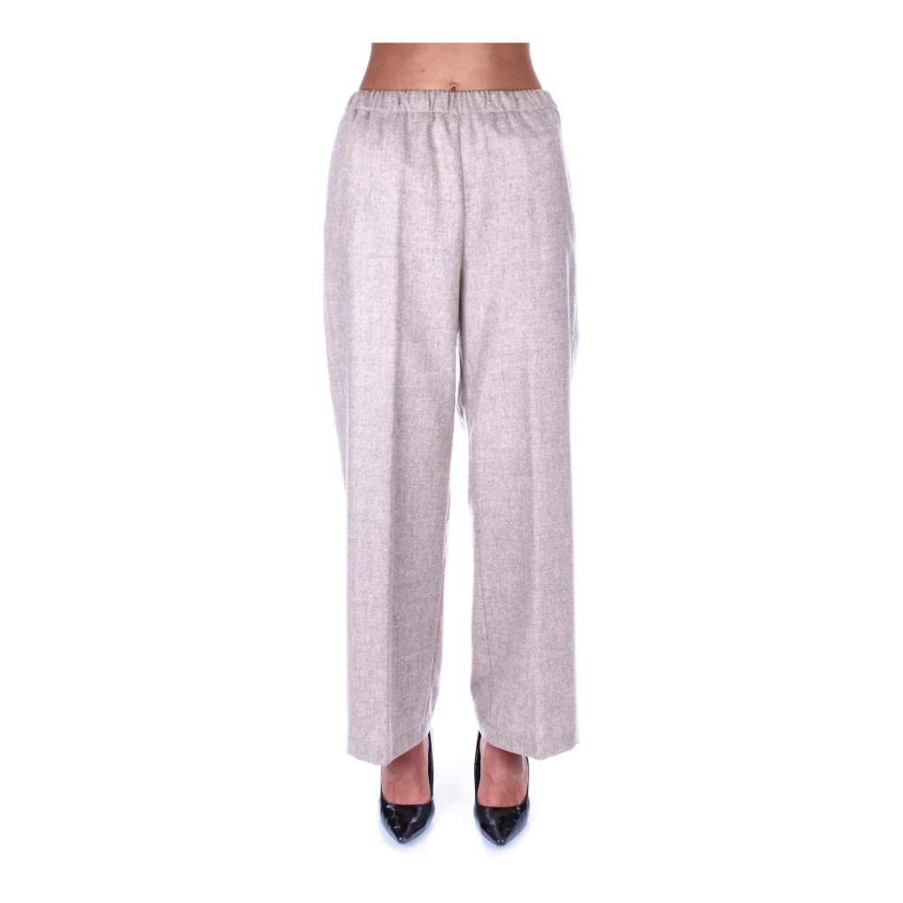 Aspesi Wijde broek Beige Dames