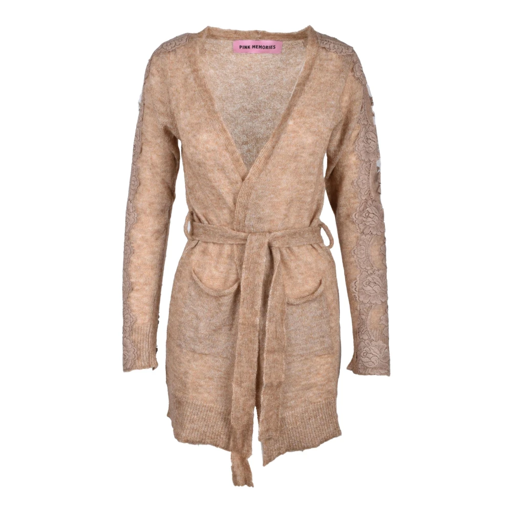 Pink Memories Vest Brown Dames