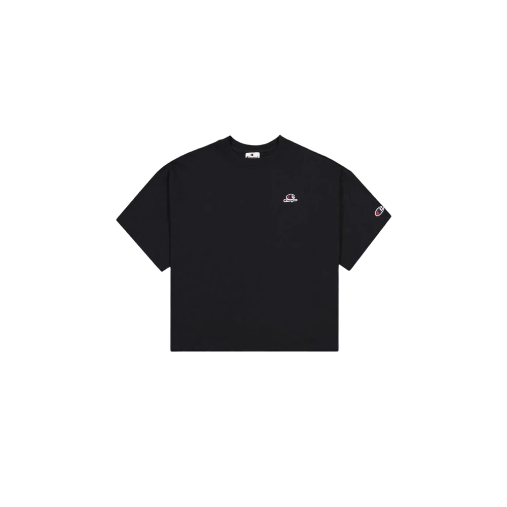 Champion T-Shirts Black Dames