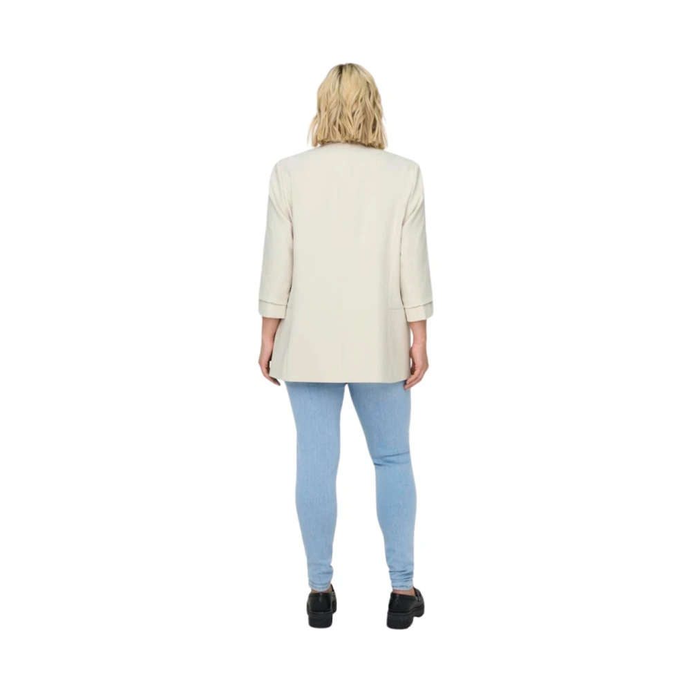 Only Carmakoma Moonbeam Life Blazer White Dames