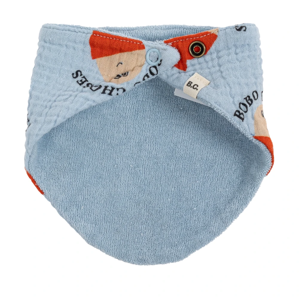 Bobo Choses Mousseline set: luier en slab Blue Unisex