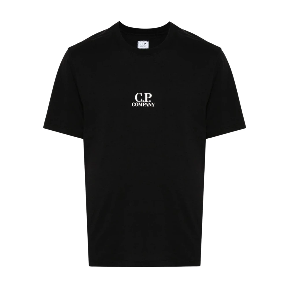 C.P. Company Britse Zeeman T-Shirt Zwarte Katoen Black Heren