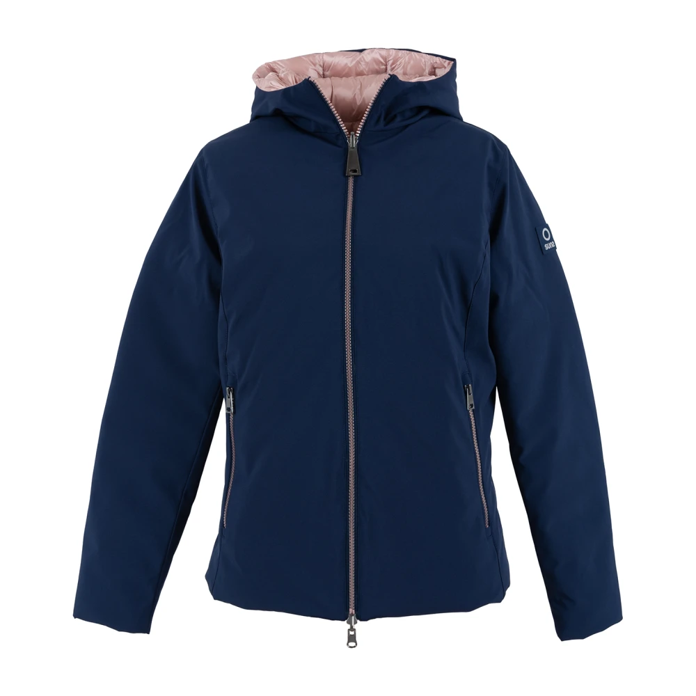 Suns Omkeerbare jas Flamina blauw roze Blue Heren