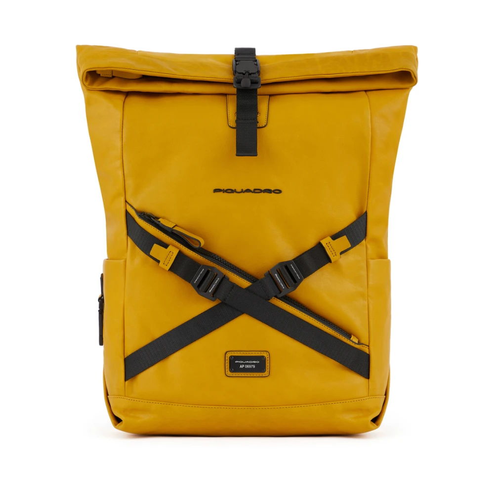 Piquadro Gul Roll Top Backpack For Laptop 15,6