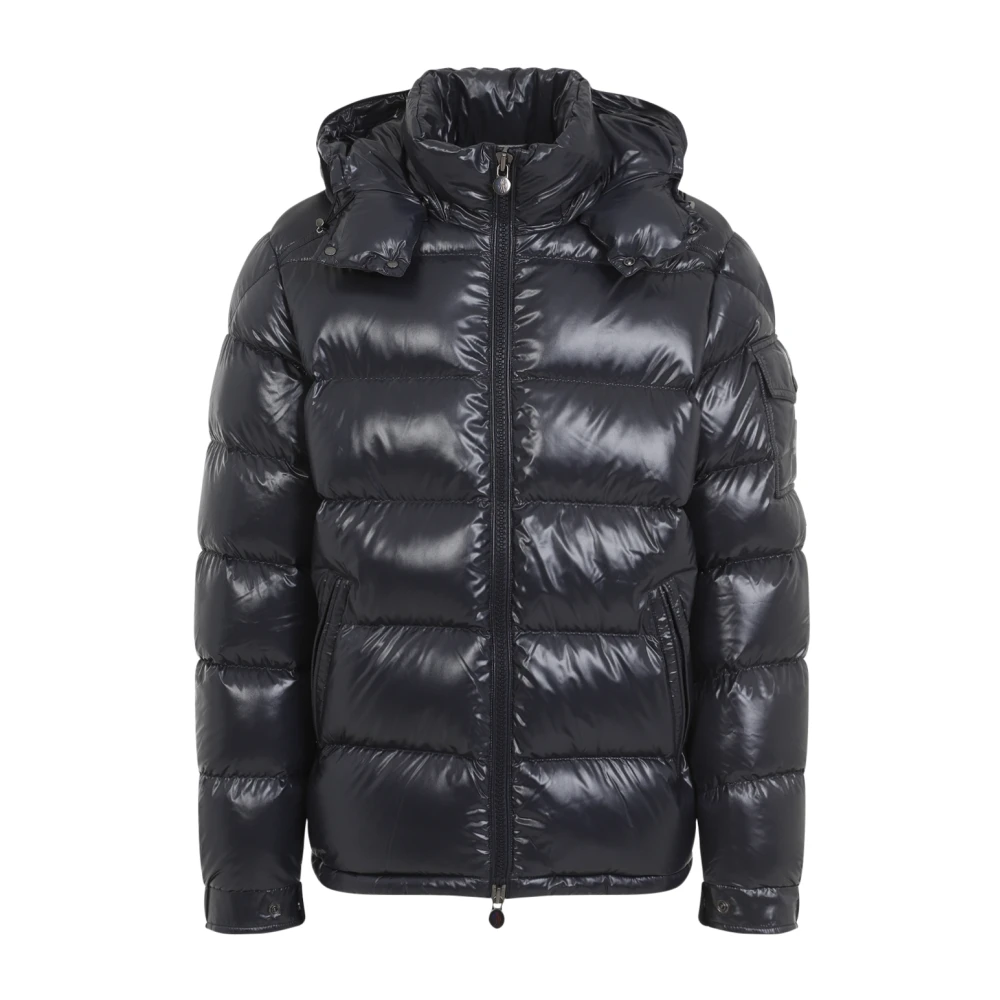 Moncler Maya Hooded Short Down Jacket - Man Jackets Navy 1 - Immagine 3