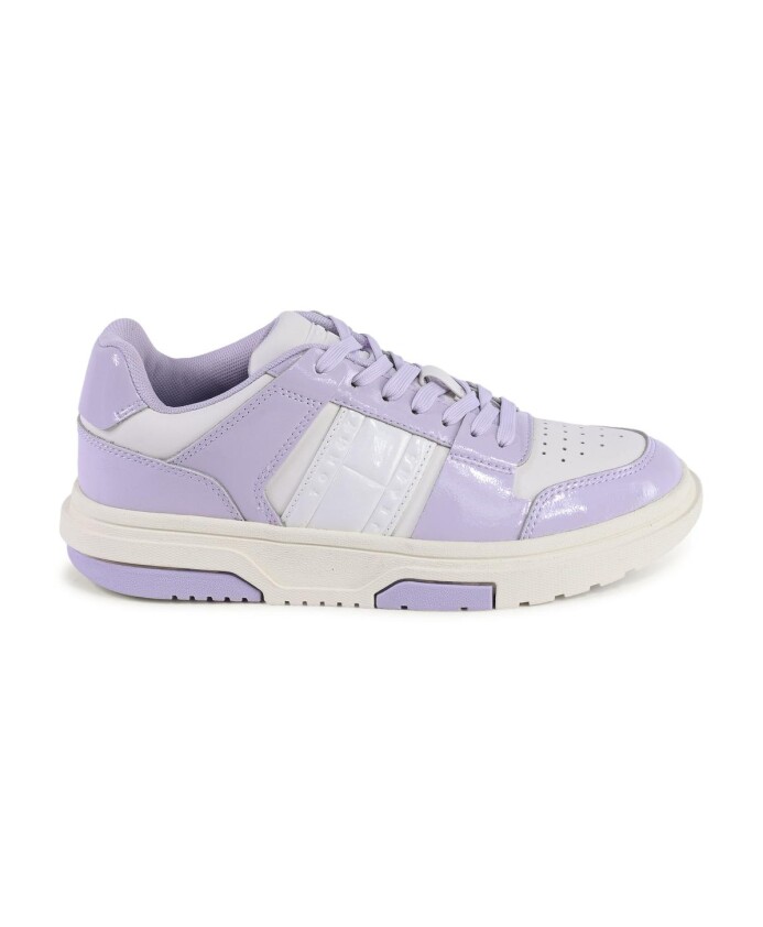 sneaker-en-cuir-violet