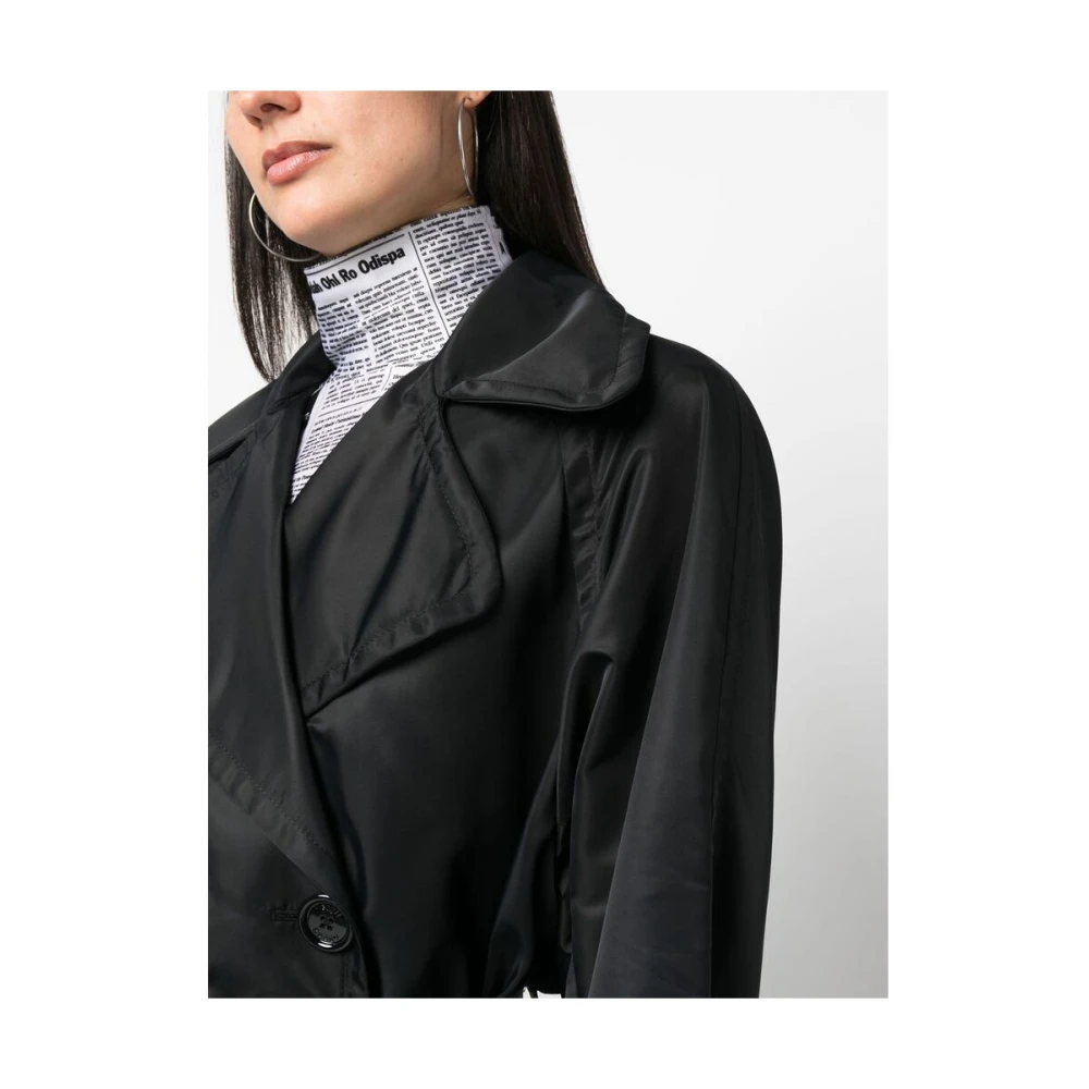 Meryll Rogge Single-Breasted Coats Black Dames