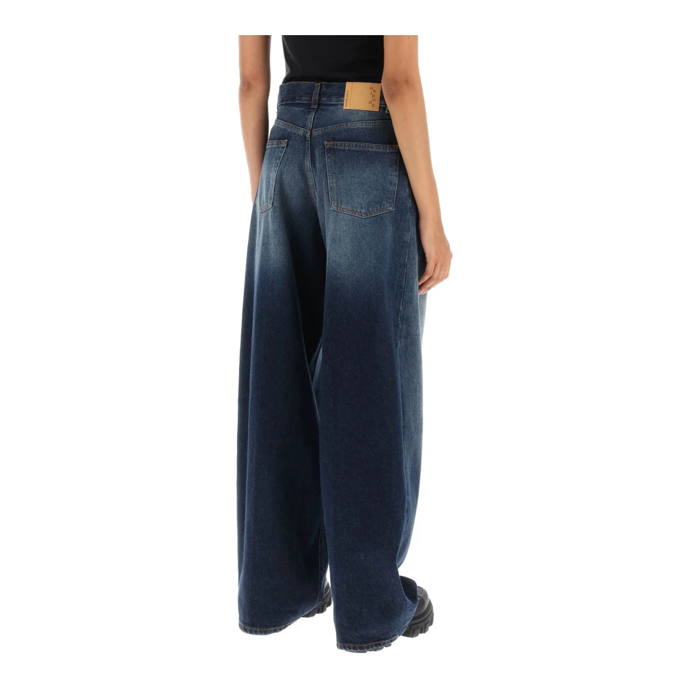 Haikure Bethany Baggy Jeans Blue Dames