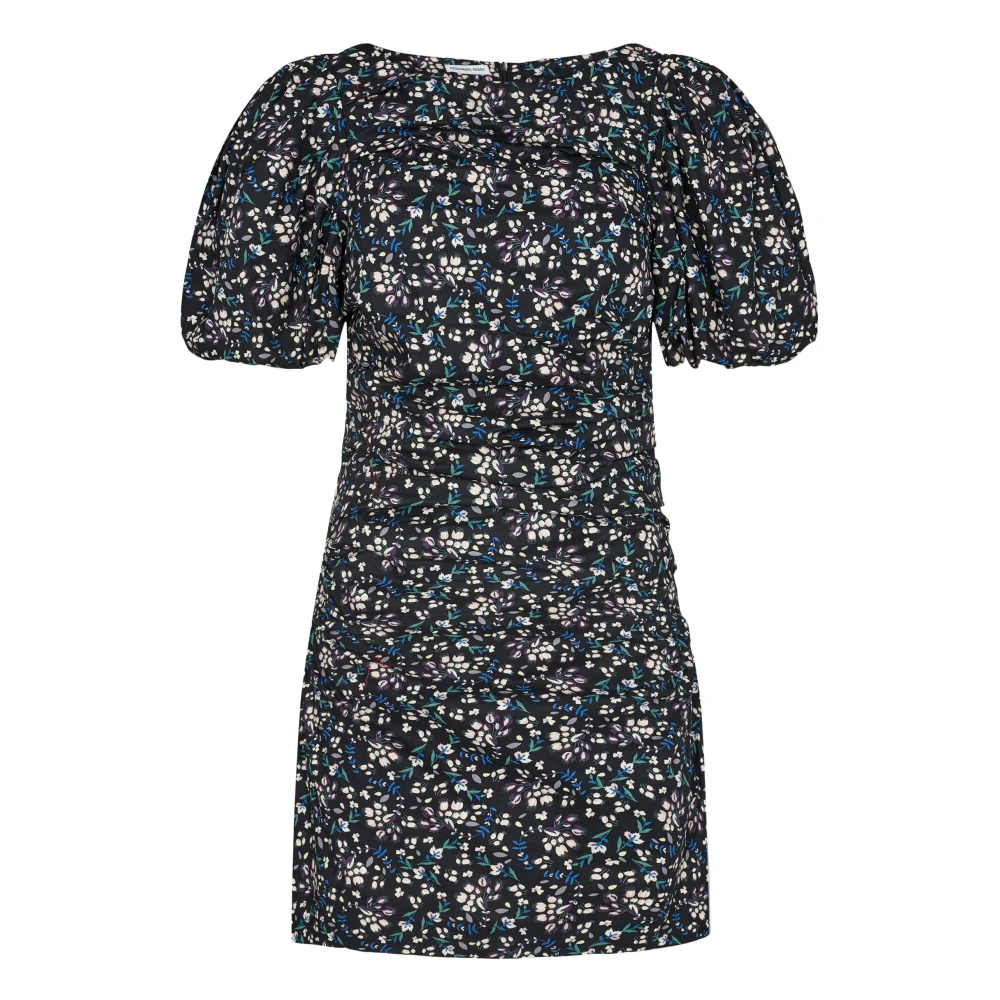 Sandrine Print Puff Dress