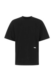 Zwart katoen Oversize T-shirt
