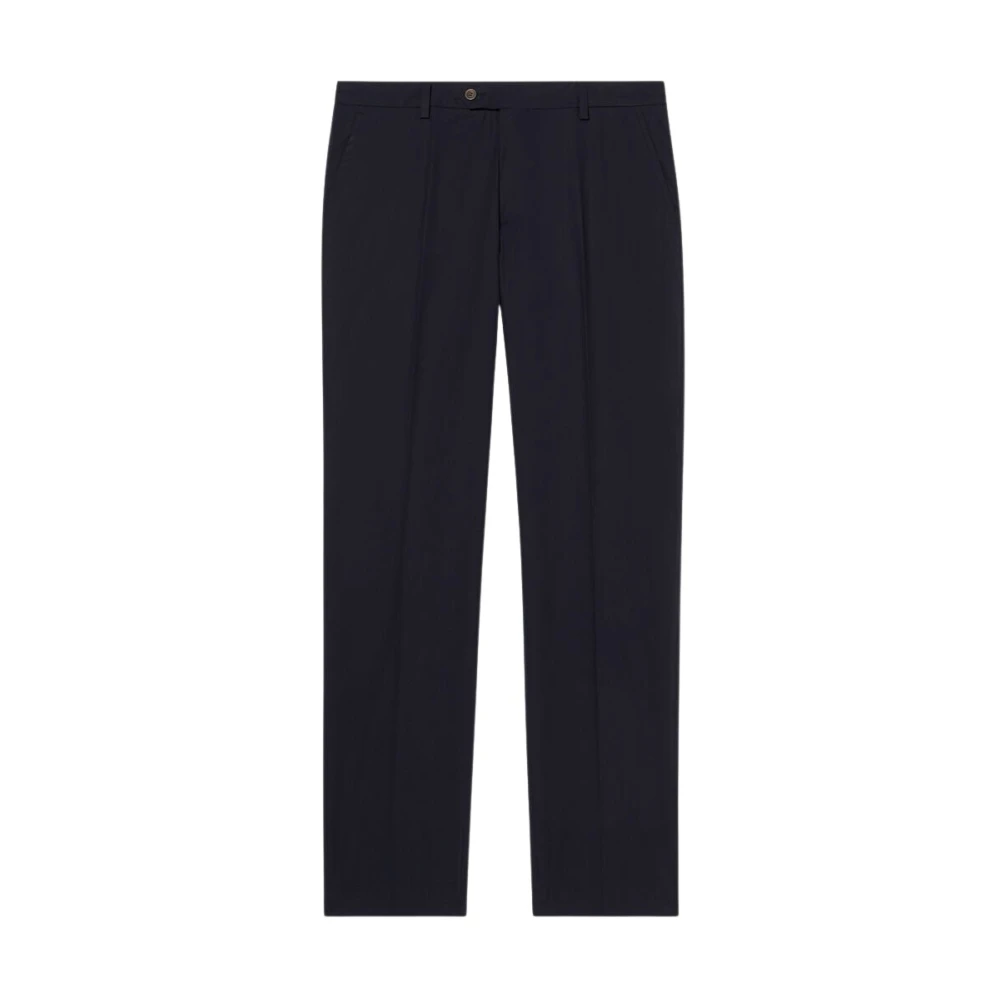 Brooks Brothers Men's Blue Chinos, W46, Stretch Cotton Poplin Chino