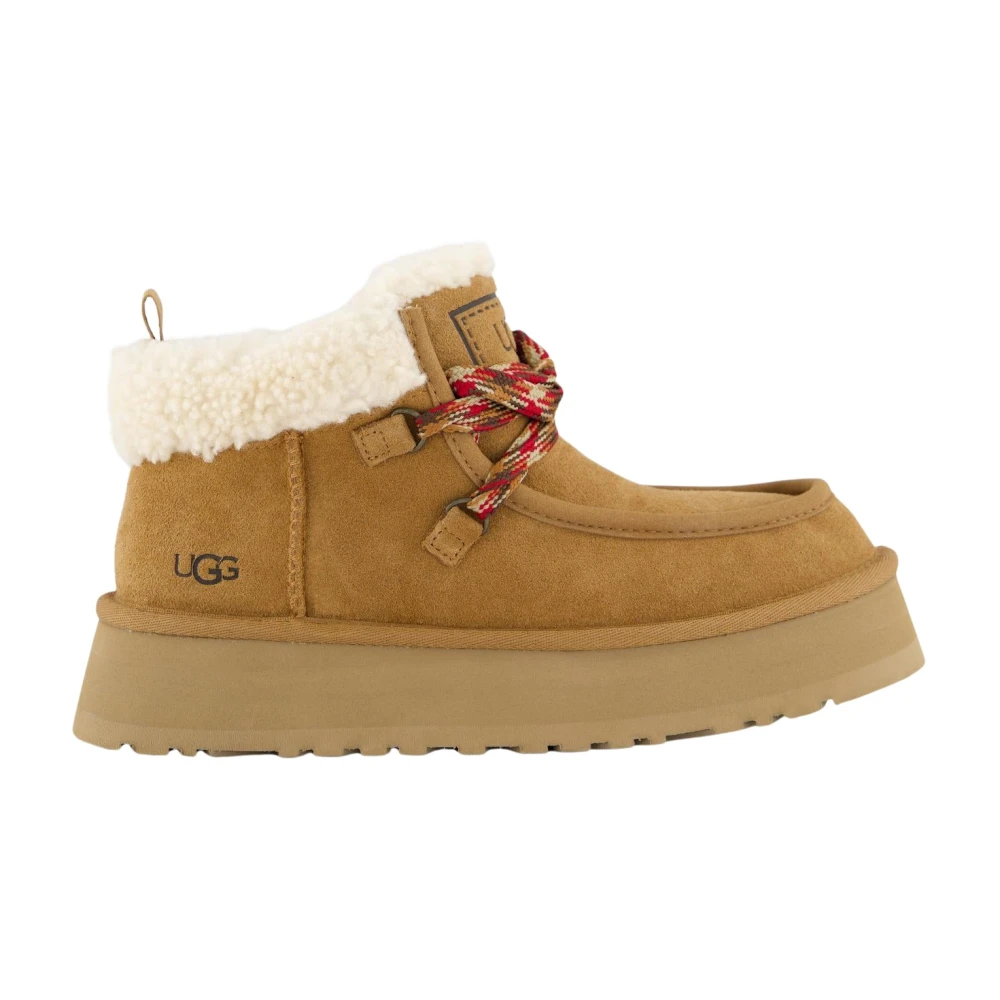 Ugg Women's Beige Cabin Cuff Chestnut Winter Boots