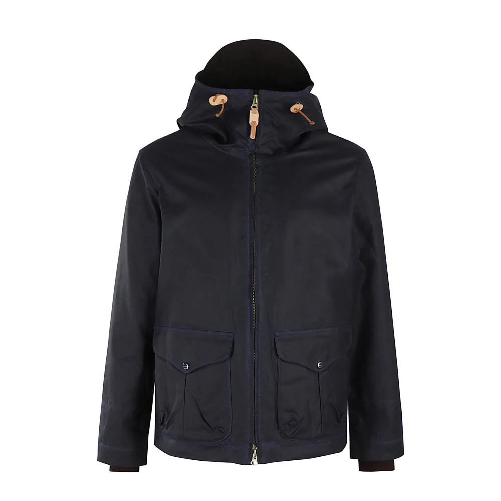 Manifattura Ceccarelli Katoenen Gecoate Blazerjas Blue Heren