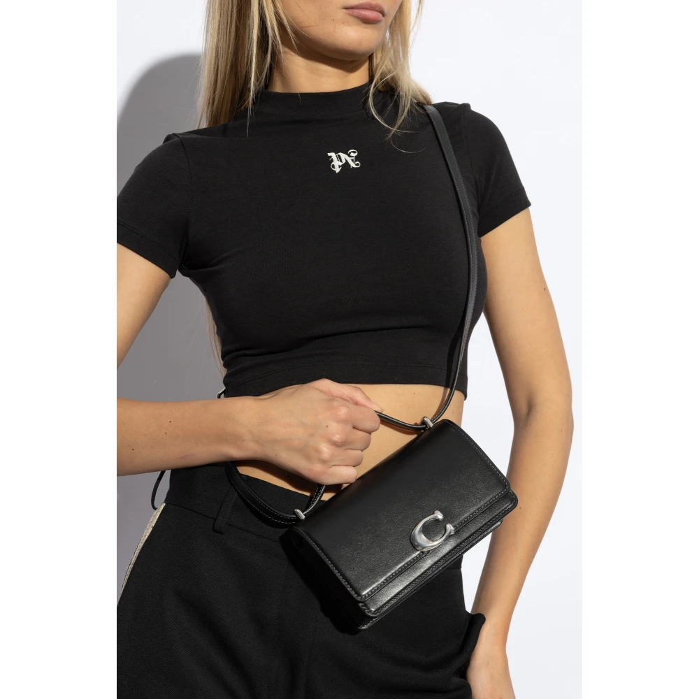 Coach Schoudertas met logo Black Dames