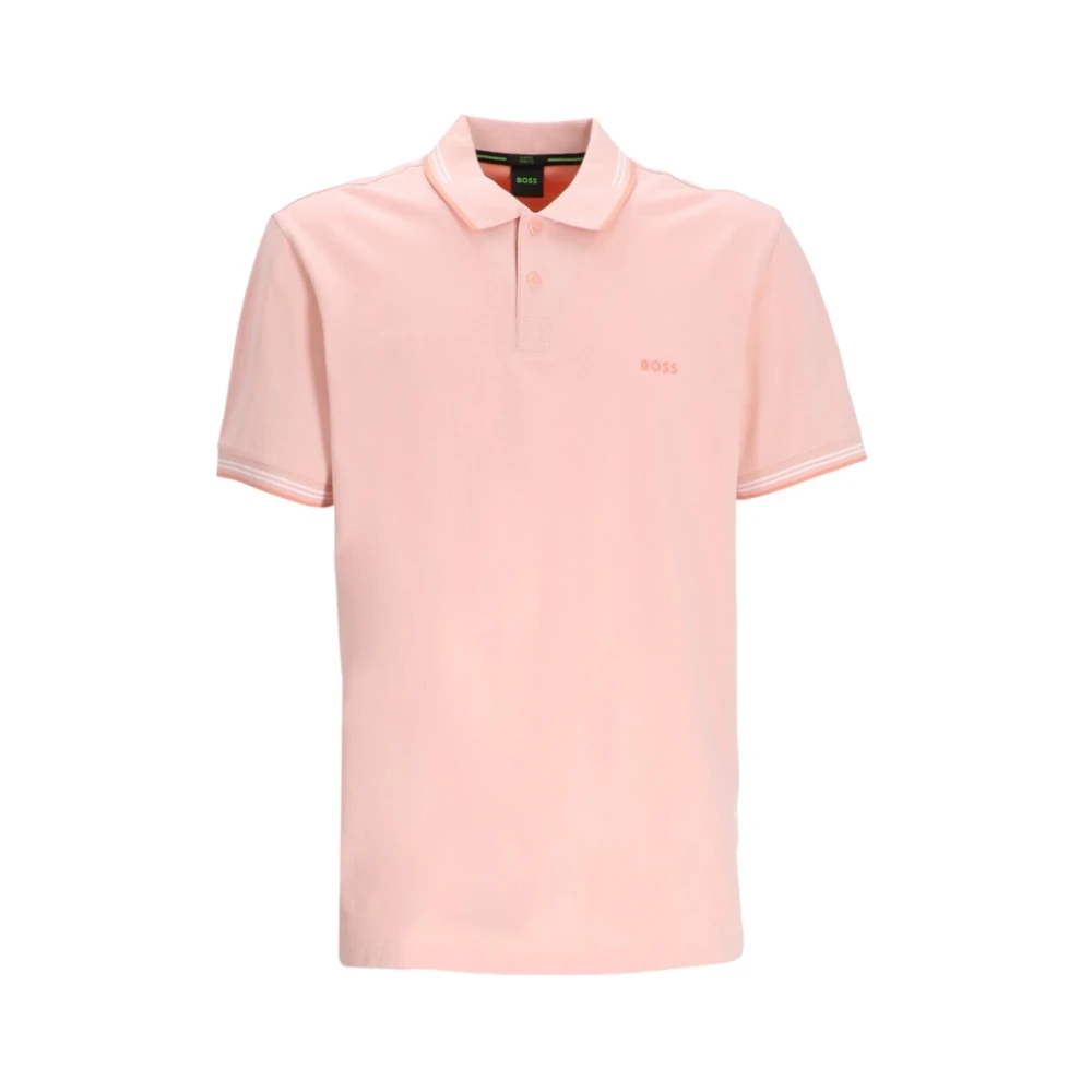 Hugo Boss Klassisk Regular Fit Polo Skjorta Pink, Herr