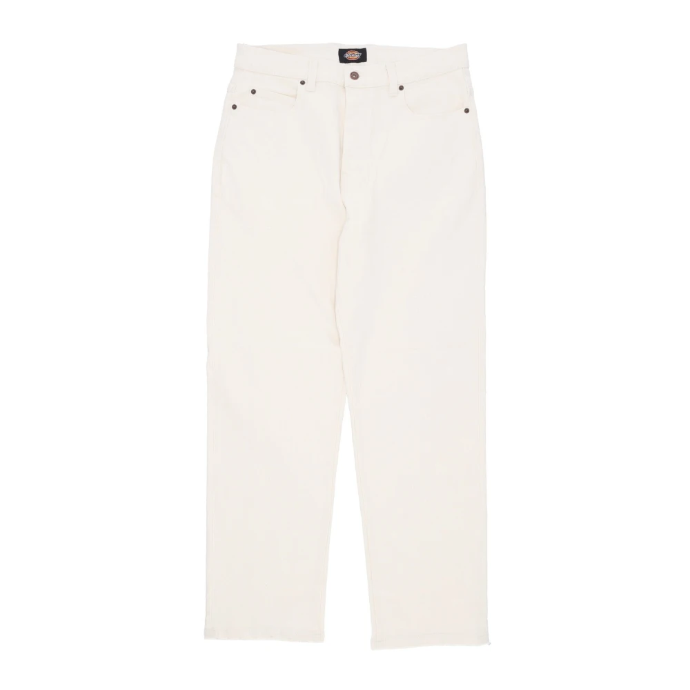 Dickies Ecru Denim Heren Jeans Beige Heren