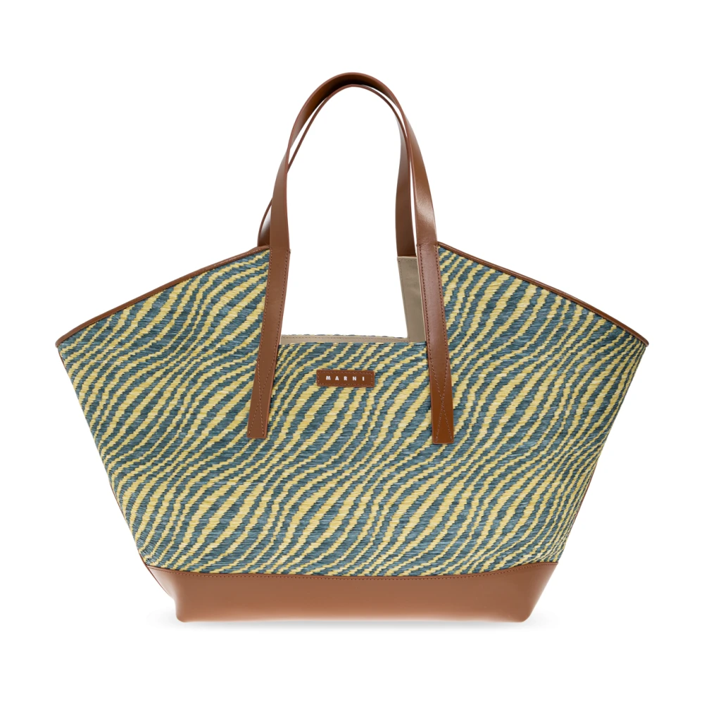 Marni Women's Green Shopping Bags, One Size, Shopper Bag