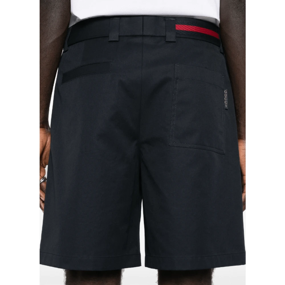 Gucci Bermuda Shorts Blue Heren
