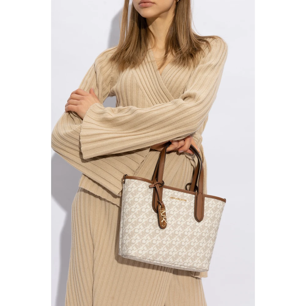 Michael Kors Eliza XS shopper tas Beige Dames