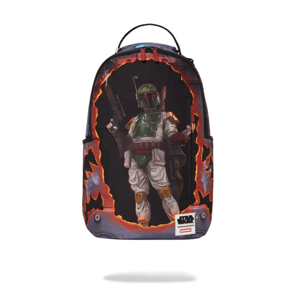 Sprayground Stijlvolle Rugzak met Meerdere Comparti ten Black Unisex