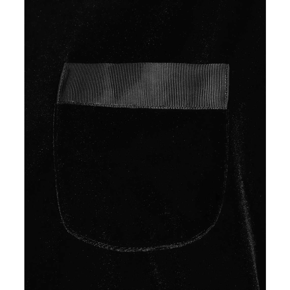 Emporio Armani Hoodie met volledige ritssluiting en voorzak Black Dames