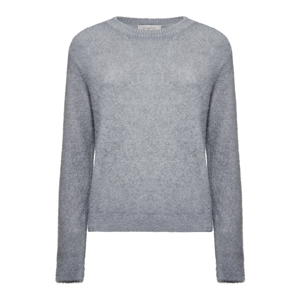 Kaos Stijlvolle Sweaters Collectie Gray Dames