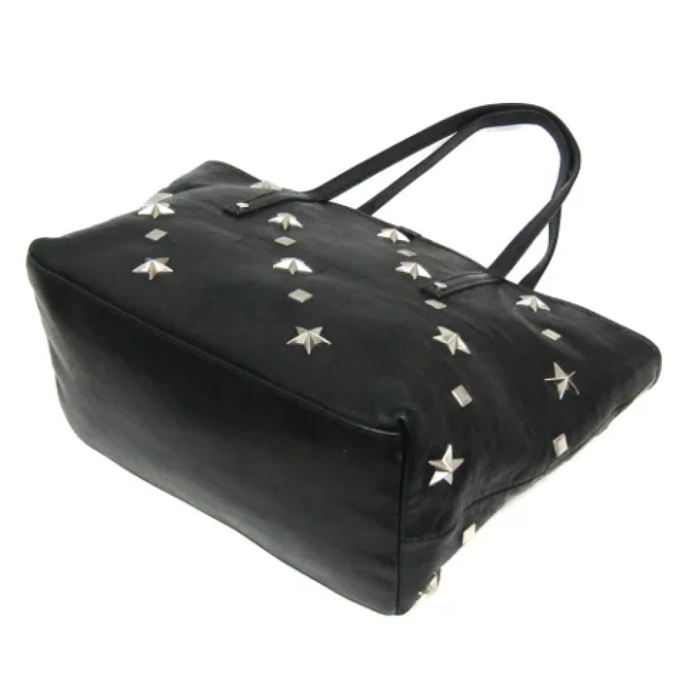 Jimmy Choo Pre-owned Leather handbags Black Dames