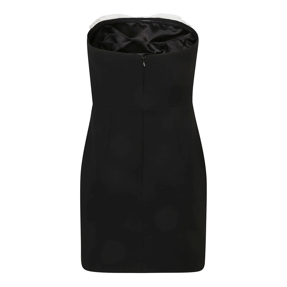 The New Arrivals Ilkyaz Ozel Zwarte Polyester Jurk Collectie Black Dames