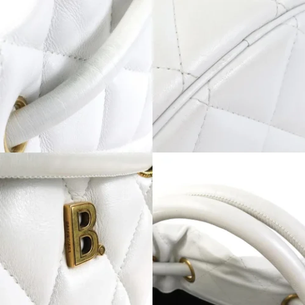 Balenciaga Vintage Pre-owned Leather balenciaga-bags White Dames