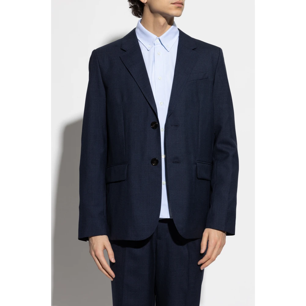 Ami Paris Wollen blazer Blue Heren