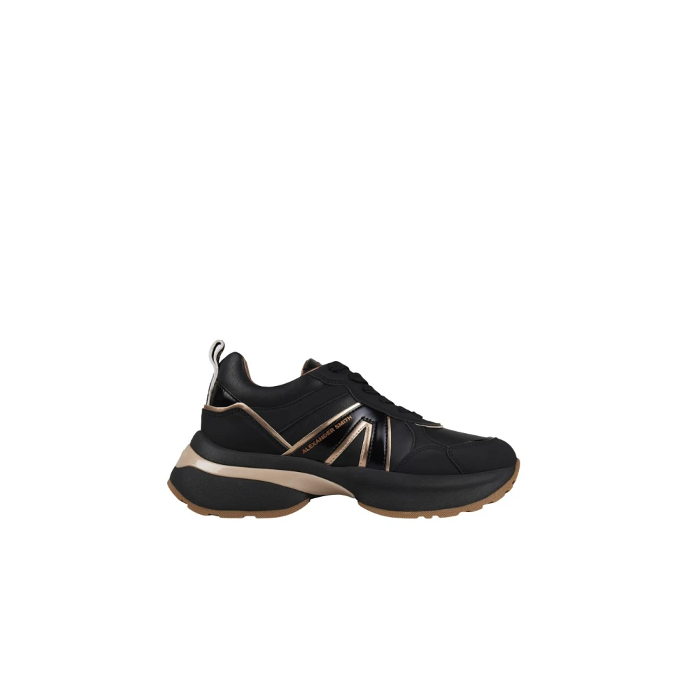 Alexander Smith Sofisticada Zapatilla Urbana Dames Schoenen Zwart