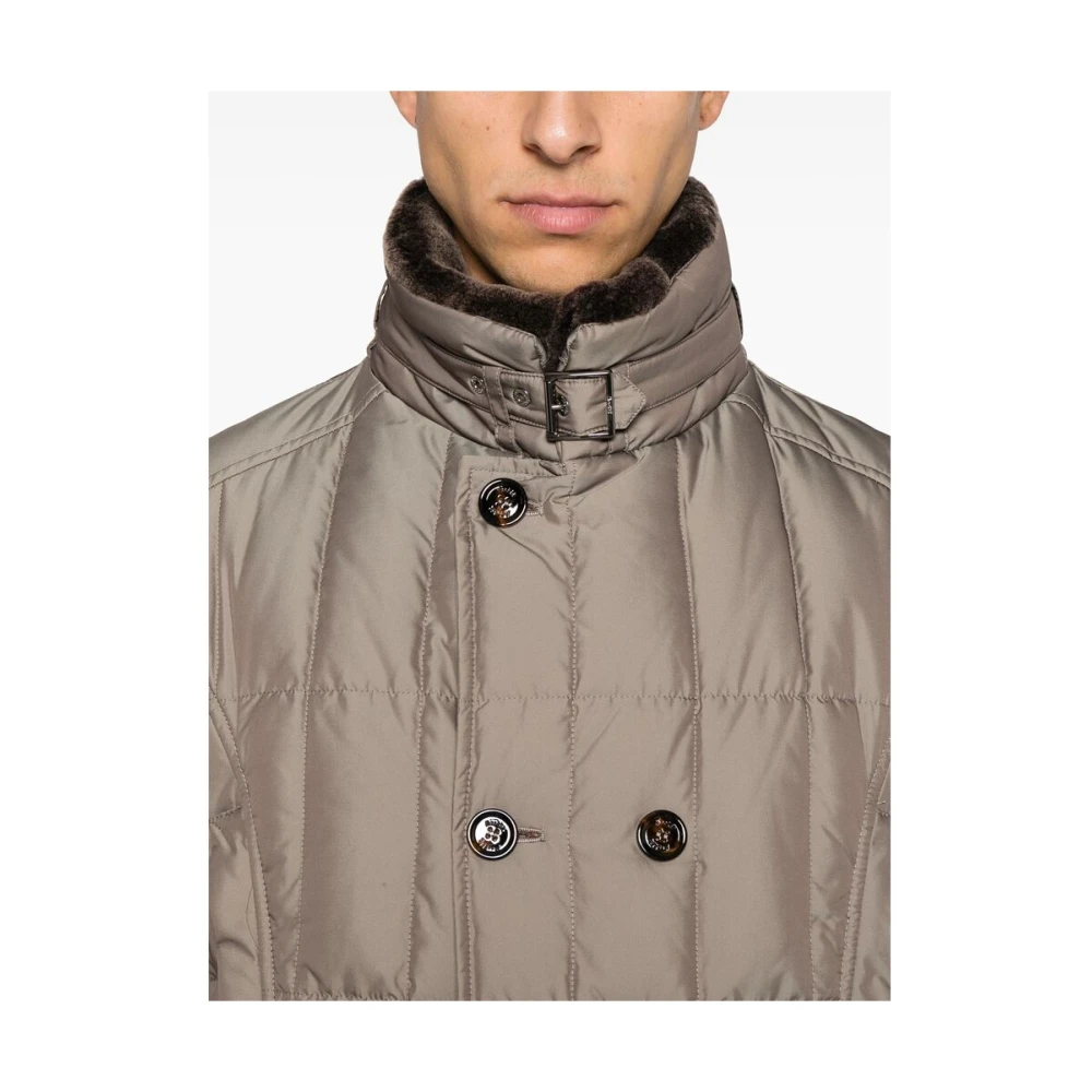 Moorer Winter Shearling Jas Brown Heren