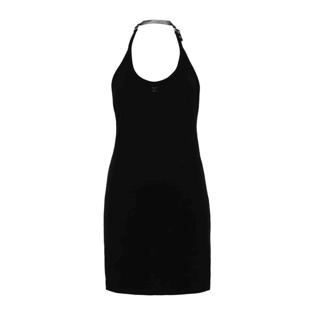 Courrèges Short Dresses Black Dames