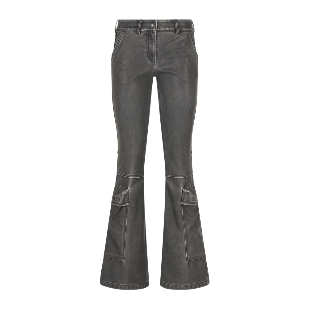 Diesel Stijlvolle Broek P-Ower-P1 Gray Dames