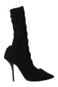 talons-aiguilles-noirs-mi-mollet-bottes