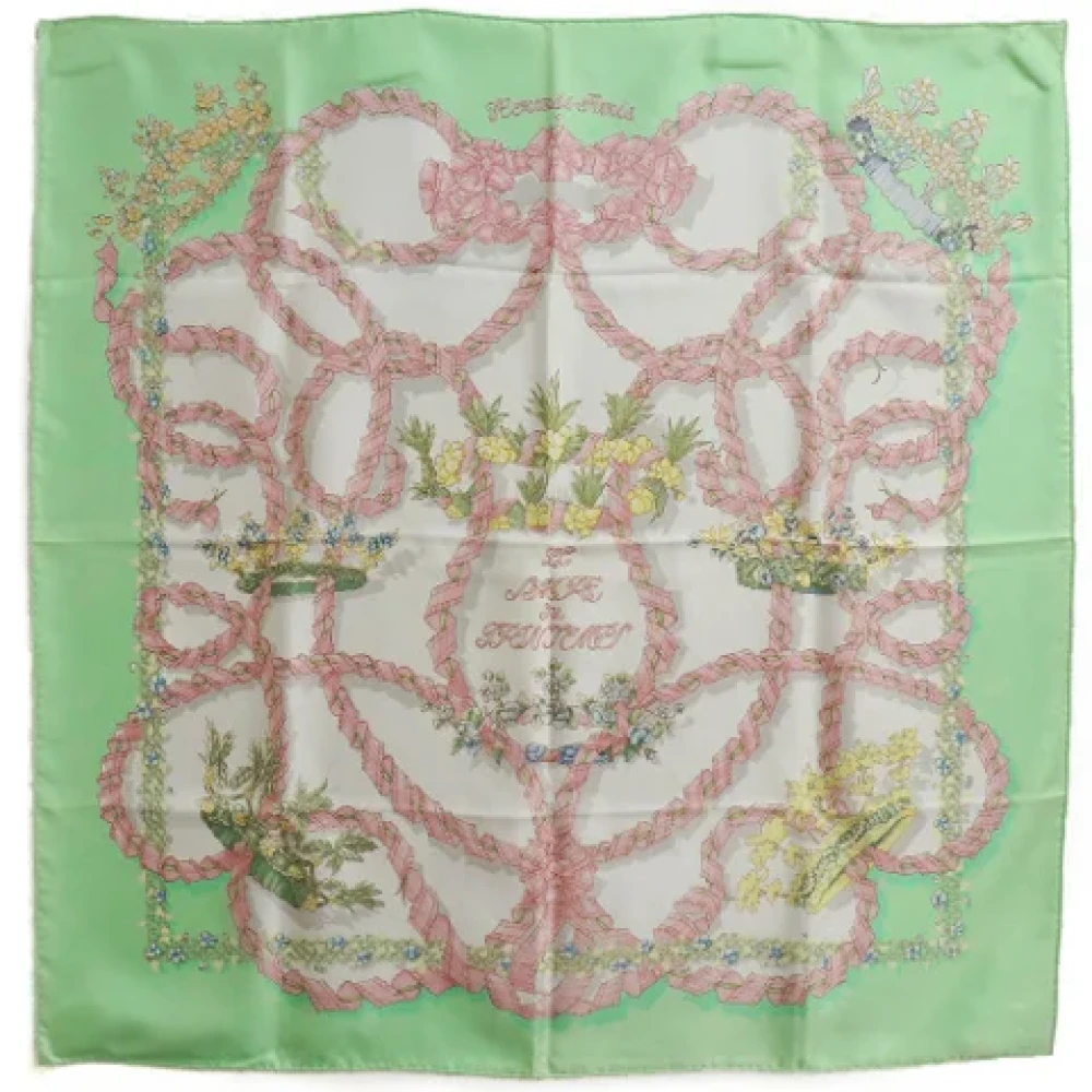 Hermès Vintage Pre-owned Silk scarves Multicolor Dames