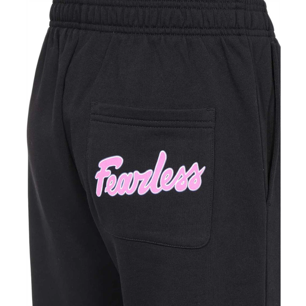 Versace Katoenen Track-Pants met Print en Zakken Black Dames