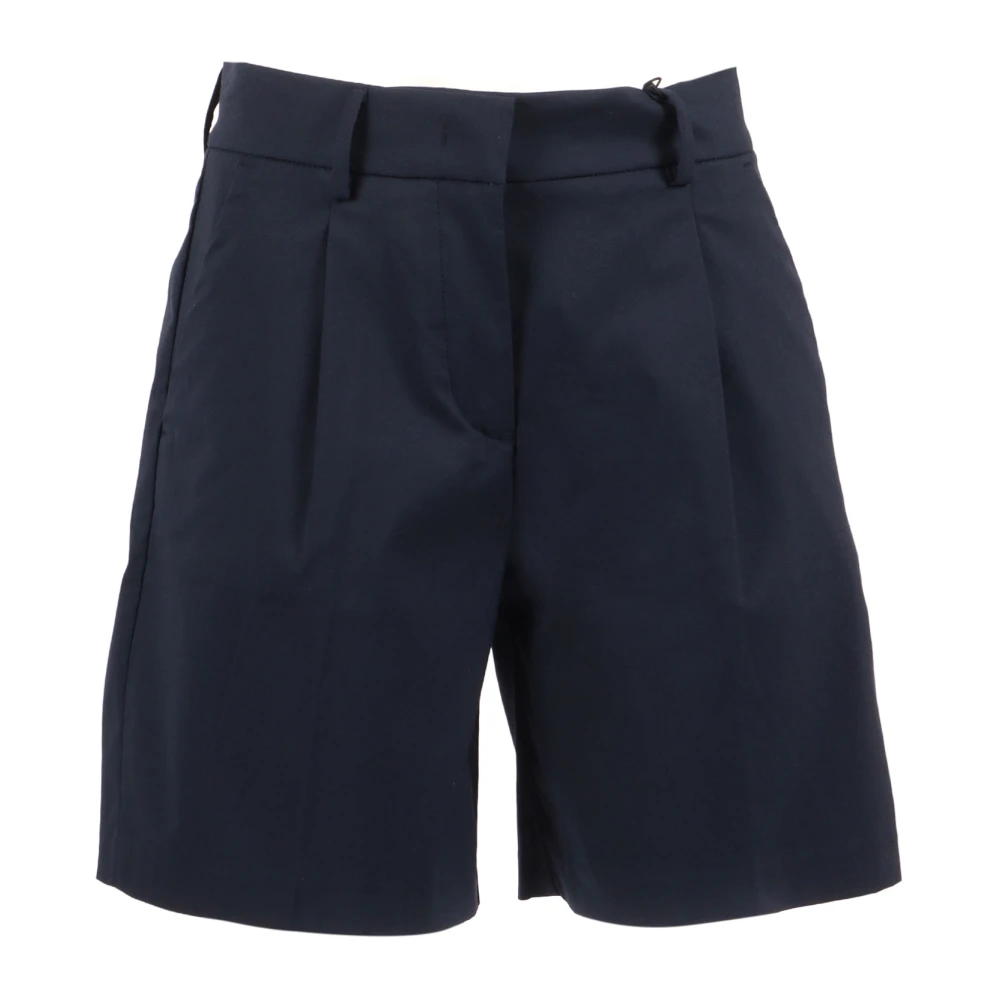 K-Way Vrouw Blauw Korte Broeken Dames, 4XL, Katoen, Nive Twill Tech Chino Senza Pince