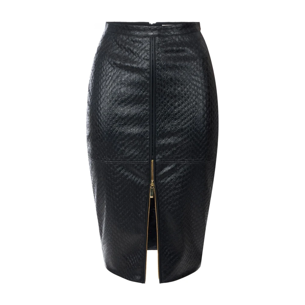 Elisabetta Franchi Donna Nero Gonne, L, New,