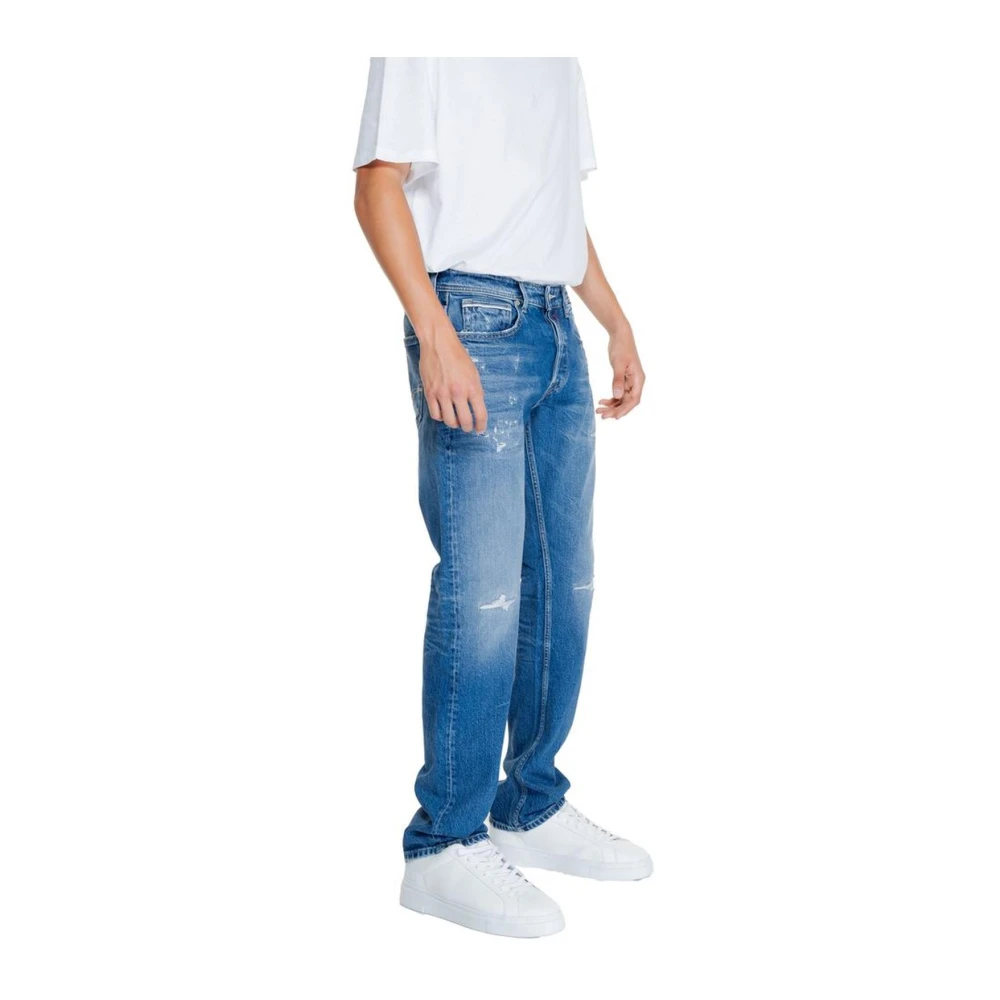 Replay Stretch Katoenmix Jeans Blue Heren